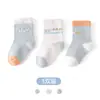 Meias para bebê com desenho de cabelo pequeno, meias de algodão para bebê, cano curto, meias da moda Primavera e Outono, meias infantis, atacado