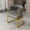 Cadeira de Jantar de Luxo Leve para Uso Doméstico e em Hotel, Cadeira Sofá de Mahjong, Mesa e Cadeiras para Recepção e Negociação, Banqueta para Salão de Unhas, Cadeira para Cadeira de Maquiagem