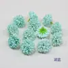 Flor Simulada Cabeza de Flor de Pino Bola Pequeña Crisantemo Caja Paquete de Material con Flor Arreglo de Boda para Flores Bola de Espina Accesorios para Corona de Navidad