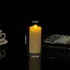 Vela Digital LED Luz de Vela Boca Ondulada Chama Oscilante Luz Artificial de Parafina Atmosfera Casamento Declaração Decoração Refeição