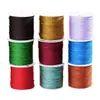 Venta directa de fábrica No.. 72 Hilo de Jade DIY Material de Hilo Tejido a Mano Colgante Cuerda Roja Pulsera Trenzada Collar Grueso 0.8mm
