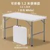 Escritorio plegable, escritorio para estudiantes, escritorio simple para uso doméstico, adecuado para apartamentos de alquiler, escritorio rectangular para escribir, escritorio de computadora para dormitorio, escritorio largo