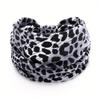 Pañuelo para la cabeza deportivo con estampado de gran venta transfronterizo entre Europa y Estados Unidos, diadema de yoga anudada de ala ancha a la moda, accesorios para el cabello transpirables para niñas