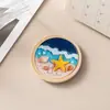 Ímãs de Geladeira Magnéticos de Estrela do Mar em Resina Aprovados pelo Fabricante, Lembranças Turísticas Únicas e Criativas do Aquário Cultural e Criativo