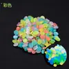 250 peças de pedras artificiais luminosas de tamanho pequeno 5 para decoração de vasos, plantas em vasos, pedrinhas brilhantes para paisagismo de aquários, pedrinhas fluorescentes