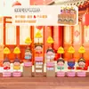 Xiaohongshu Más Vendido Lindo Zorro Guardián Caja Ciega de Cristal Estilo Chino Decoración del Hogar Decoración de Escritorio Pequeños Regalos Culturales y Creativos Venta al por Mayor