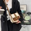 Bolso de Textura de Alta Gama para Mujer 2022 Primavera Nuevo Moda Versátil Bolso Cruzado Nicho Moda Bolso de Hombro Bolso de Axila
