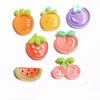 Acessórios para Sapatos com Furos Fivela Flor de Sapato DIY Pó Fino Borda de Gelo Fruta Acessórios de Resina Removíveis Flor de Sapato Fivela de Sapato