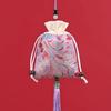 Bolsita del Festival del Bote del Dragón, bolsa vacía, bolso de mano, bordado, colgante para coche, bolsita para niños, bebé, repelente de mosquitos con cabello fetal, lavanda