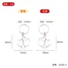 Extensiones de Cabello Venta Caliente Transfronteriza 2025 Nuevos Anillos para Extensiones de Cabello Dreadlock de Aleación de Zinc Electrochapada Accesorios para Joyería Hechos a Mano DIY