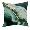 Funda de Almohada Dorada con Textura de Mármol Nueva de Amazon Almohada para el Hogar Dormitorio Sofá Cojín Lumbar