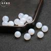 Joyería Anze 100 apellidos con cuentas ágata blanco natural cuentas sueltas cadena semiacabada accesorios para joyería DIY al por mayor