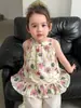 Roupas Infantis Xueli Conjunto para Meninas Novo Estilo Chinês Verão Fino 2026 Roupas Infantis Tradicionais Chinesas Classe A Roupa de Bebê Colete e Calça