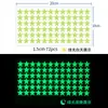 392 Pegatinas de Pared de Puntos Luminosos Pegatinas Fluorescentes Habitación Infantil Pared DIY Decorativas Autoadhesivas Estrella Interruptor Pegatinas Luminosas