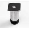 Explosiones Transfronterizas Acero Inoxidable Pie de Gabinete Ajustable Herrajes para Muebles Accesorios Pie de Sofá Engrosado Pie Redondo de Gabinete de Acero Inoxidable