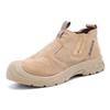Zapatos de Protección Laboral Transfronterizos Dinggu para Hombre Anti-Impacto y Anti-Perforación Zapatos de Trabajo Suela Ligera y Suave Transpirables Seguridad Sitio de Construcción Venta al por Mayor