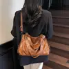 Bolsas Femininas Transfronteiriças, Novas Bolsas de Trabalho e para o Dia a Dia de Grande Capacidade, Novas Bolsas Tote de Ombro Estilo Retrô, Bolsas Transversais Versáteis