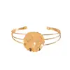Pulsera de Tendencia de Moda Transfronteriza Europea y Americana Estilo Vacaciones en el Océano Metal Exagerado Caracola Estrella de Mar Abierta Pulsera Simple