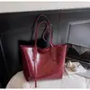 Bolsa feminina de grande capacidade, novo estilo 2026, moderna, de alta qualidade, retrô, bolsa de ombro fashion, bolsa tote versátil para o dia a dia