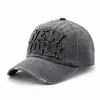 Gorra de Béisbol Vintage de Ala Dura con Circunferencia de Cabeza Grande, Ala Ancha, Estilo Callejero Hip-Hop, Sombrero de Sol de Moda para Hombres y Mujeres con Letras Bordadas y Ala Ancha