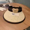 Sombrero de bebé de ala grande de dibujos animados, sombrero de copa vacío, sombrero de protección solar de verano para niños y niñas, sombrero de protección solar para niños, sombrero plegable