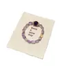 Pulseira Cristal Amethysta Natural Forma Livre Estrela Névoa Roxa, Nove Elementos Fogo Roxo, Luxuosa e Auspiciosa, Exquisita