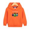 Moletom com Capuz para Meninos e Meninas Outono 2023 Novo Top Infantil Estilo Western Manga Longa Primavera e Outono Jaqueta Casual Solta