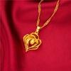 Joias de ouro areia 24K cor banhado a ouro senhoras colar água onda corrente cobra osso corrente cobre banhado a ouro caixa fina corrente atacado