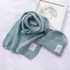 Set de Sombrero y Bufanda de Invierno Estilo Coreano en Liquidación Set de Sombrero de Lana Tejido Set de Dos Piezas de Sombrero y Calentador de Cuello Unisex Cálido para Bebé