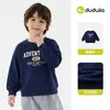 [Retrô Americano] Roupas Infantis Dudujia, Moletons Infantis, 26 Novos Estilos de Primavera, Camisas para Meninos, Roupas de Primavera, Calças para Bebês