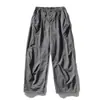 Calça de Paraquedista de Veludo Estilo Montanha para Esportes ao Ar Livre para Meninos Inverno Larga À Prova de Vento e Impermeável Calça de Assalto Cor Sólida Calça Casual