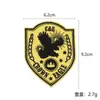 Suministro Transfronterizo de Parches de Tela Bordados, Insignias con Forma de Escudo, Parches Bordados de Alce, Águila, Calavera, Parches de Tela para Decoración de Ropa y Sombreros