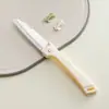 Cuchillo para Fruta de Acero Inoxidable Plegable Portátil para Cortar Melón y Fruta Cuchillo para Pelar Sandía Cuchillo de Dormitorio Cocina Casera Portátil