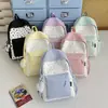 Mochila Escolar Transfronteriza para Niñas, Nueva Mochila Elegante Estilo Ins, Mochila Escolar Versátil de Gran Capacidad para Niñas de Primaria