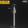 Lima Rotatoria de Aleación Tipo M Huhao para Carpintería Desbarbado Grabado Cabeza de Rectificado Ranura Simple/Doble Cabeza de Corte de Acero Tungsteno Venta al por Mayor