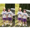 Roupa de verão para pais gola redonda manga curta LOGO personalizado camiseta de jardim de infância roupa de classe roupa de atividade apresentação em grupo camisa de publicidade