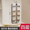 Estante para Zapatillas con Ventosa Baño Sin Taladro Estante de Almacenamiento Multicapa Colgador de Zapatillas Estante de Almacenamiento para Pared de Inodoro