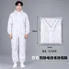 Macacões Anti-estáticos com Capuz para Venda por Atacado de Fábrica, Oficina de Alimentos, Conjunto de Três Peças, Sala Limpa, Pintura em Spray, Vestuário à Prova de Poeira para Homens e Mulheres