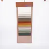 Novo Tecido Jacquard Redondo Minimalista para Sofá em Cor Sólida, Tecido Fashion para Cortina Espesso em Cor Sólida, Material para Almofada de Lançar e Almofada de Quarto