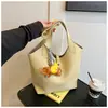 Bolsa Grande Transfronteiriça para Mulheres no Verão, Versátil Estilo Novo 2025, Bolsa Simples de Ombro para Sogra, Bolsa Tote Popular Estilo Quente