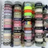 Amuletos bordados casuales y creativos, Pulseras de moda de amor con corazón de durazno trenzadas para la muñeca, Pulseras para parejas, Regalos de boda