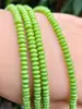 Ágata sintético color sólido 4*2mm cuenta tipo platillo espaciador cuenta de vidrio accesorios para ropa tocados DIY con cuentas multicolor en stock