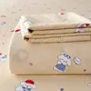 Nuevas Sábanas de Gasa Doble Capa Engrosada Individual Grado A para Maternidad e Infancia Juego de Tres Piezas para Cama Individual de Dormitorio Funda de Almohada