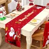 Bandera de Mesa Nueva Navideña Transfronteriza 2026 Mantel Decorativo de Año Nuevo Suministros de Decoración para Fiestas Festivas de Alto Valor Personalización