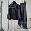 Pijamas para Mujer Primavera y Otoño Nuevo Traje Delgado de Acetato de Imitación de Manga Larga de Alta Gama Kt Agradable para la Piel Seda de Hielo Ropa de Casa para Mujer