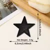 Parche Bordado de Estrella de Cinco Puntas con Purpurina de Nuevo Estilo, Accesorios de Ropa y Equipaje de Venta Caliente Transfronteriza, Parche Decorativo Termoadhesivo