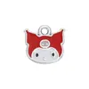 Pingente de Animal de Desenho Animado Transfronteiriço Pulseira com Laço DIY Acessórios de Pingente de Joias Esmaltadas Feitas à Mão