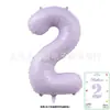 Globos Digitales de Tarjeta de 40 pulgadas Cubierta Dura Envueltos Individualmente Tarjeta de Papel Globos de Papel de Aluminio Globos de Decoración para Fiesta de Cumpleaños Venta al por Mayor