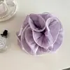 Scrunchie de Renda com Babado Estilo Delicado para Mulheres, Prendedor de Cabelo Grande de Alta Qualidade para Coque, Faixa de Cabelo de Alta Elasticidade