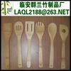 Colher de bambu de cabo longo de bambu colher de bambu colher de geléia faca de bambu e colher de garfo todos os tipos de talheres de bambu 15cm-30cm